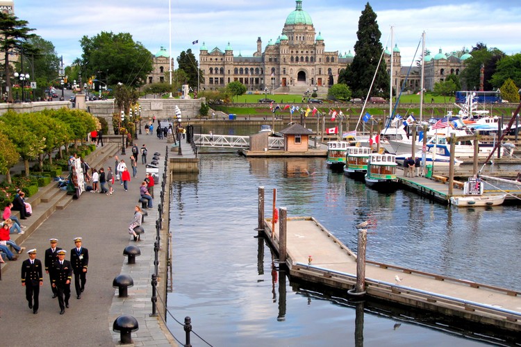 Victoria Inner Harbour waterfront, things to do in Victoria Canada