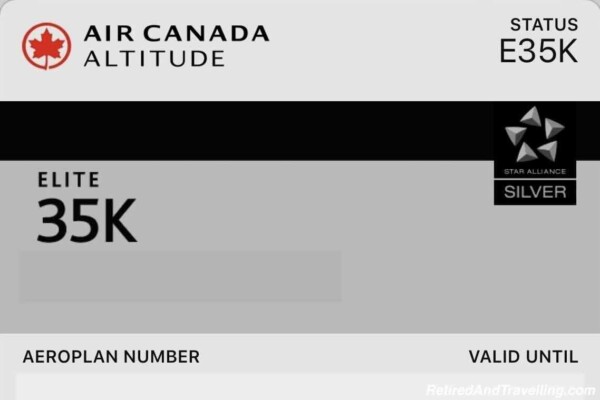 Air Canada Aeroplan 35K