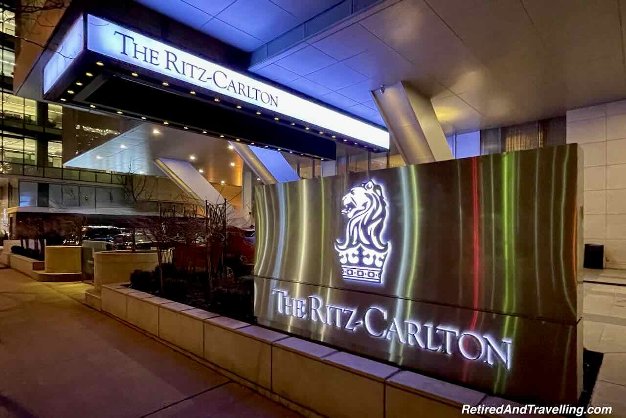 Front Entrance Sign - Staycation Treat At The Ritz-Carlton Toronto