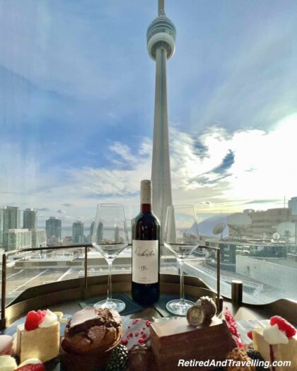 Amenity with Wine CN Tower View - Staycation Treat At The Ritz-Carlton Toronto