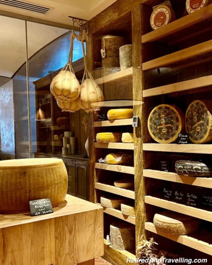 Toca Restaurant Cheese Room