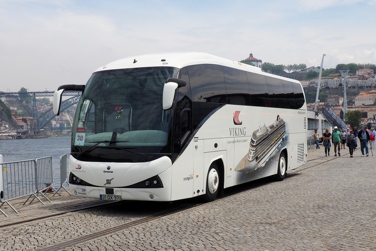 Viking River Cruise coach, Lisbon to Porto
