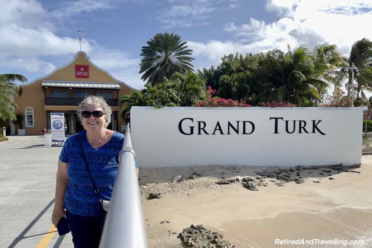 Grand Turk Cruise Port Sign