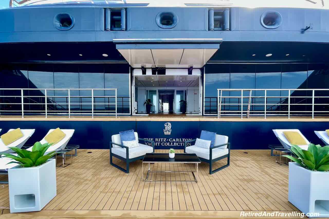 Evrima Marina Deck - Ritz-Carlton Caribbean Cruise From Puerto Rico To Fort Lauderdale on Evrima