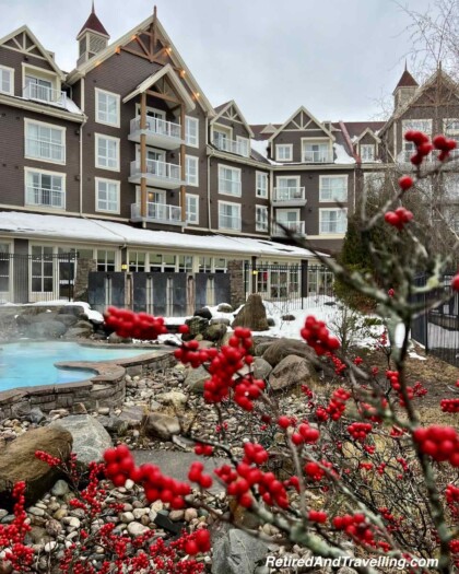 Westin Trillium Resort Pool - Blue Mountain Winter Escape In Collingwood Ontario