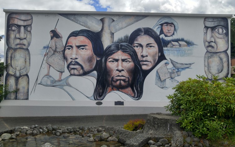 Murals of Chemainus on Vancouver Island