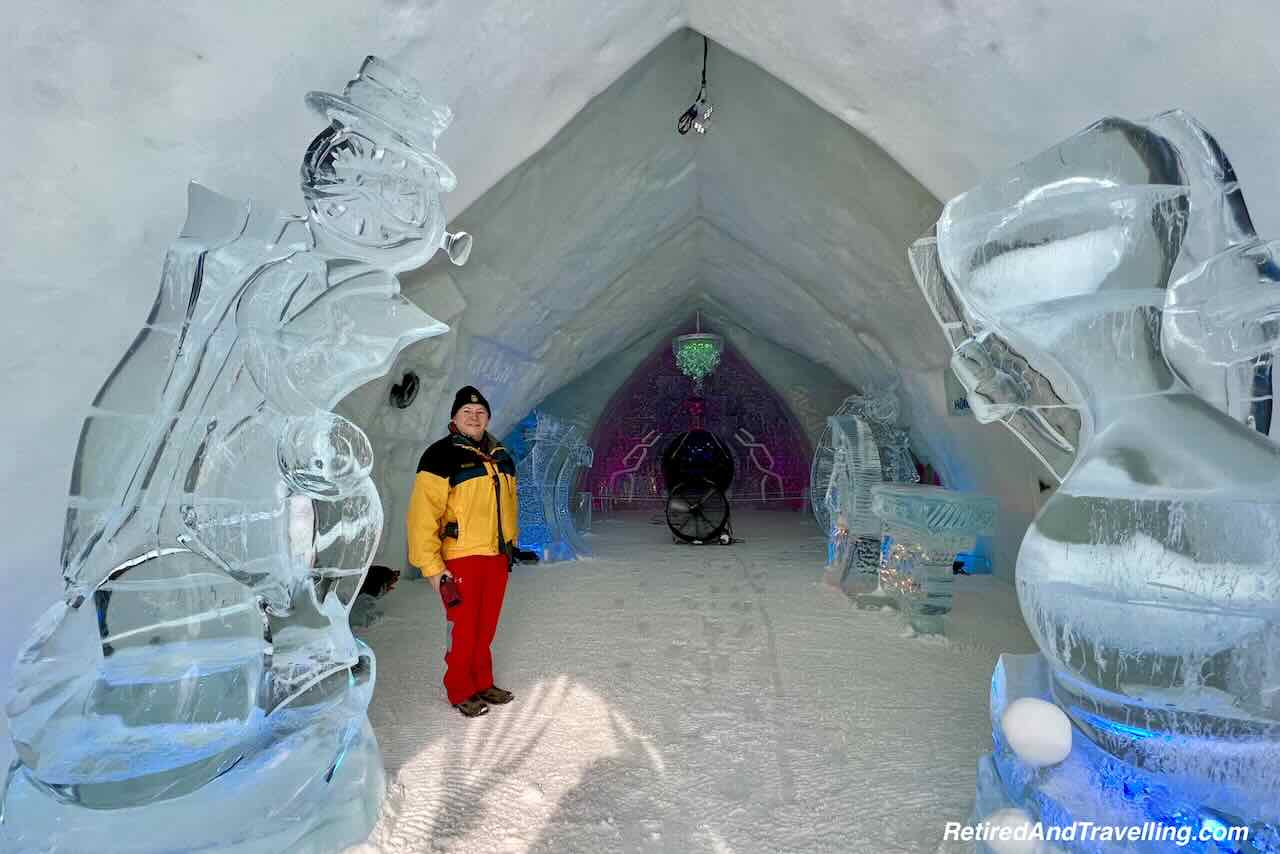Ice Hotel Inside Entrance