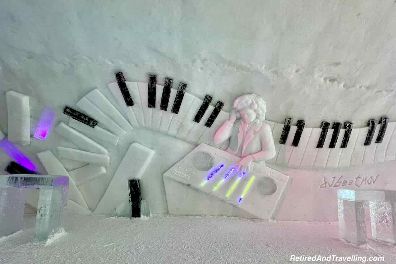 Ice Hotel Inside Halls Music - Winter Fun At The Hotel De Glace In Quebec