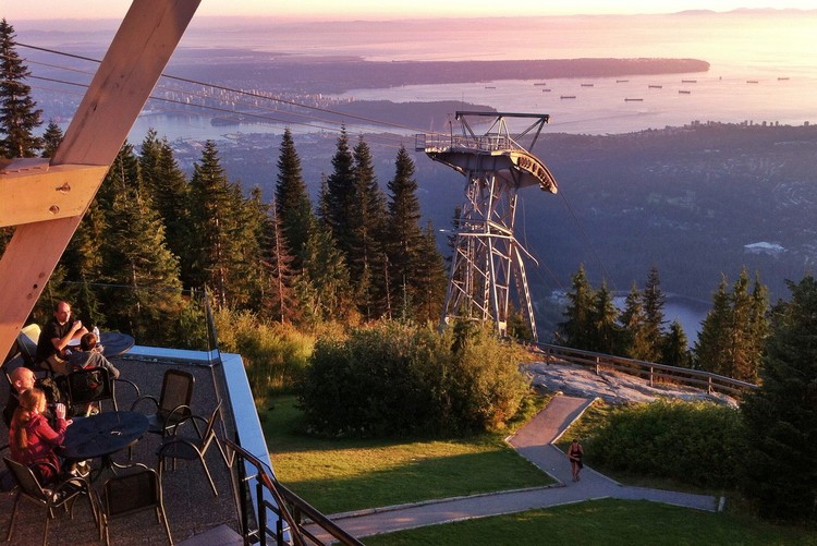Grouse Mountain, View of Vancouver, top Vancouver attraction