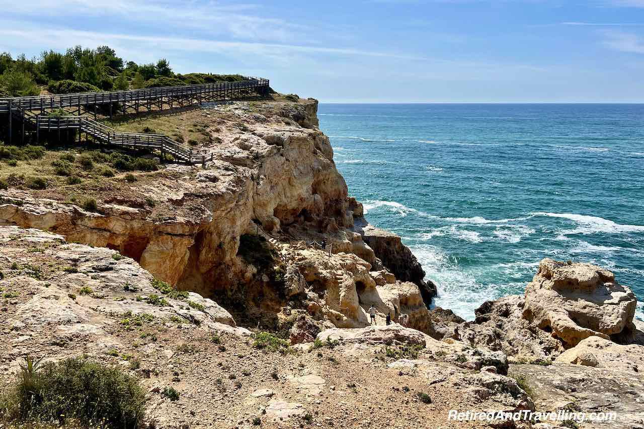 Carvoeiro Algar Seco Boardwalk  - Exploring The Algarve Coast In Portugal For Two Weeks