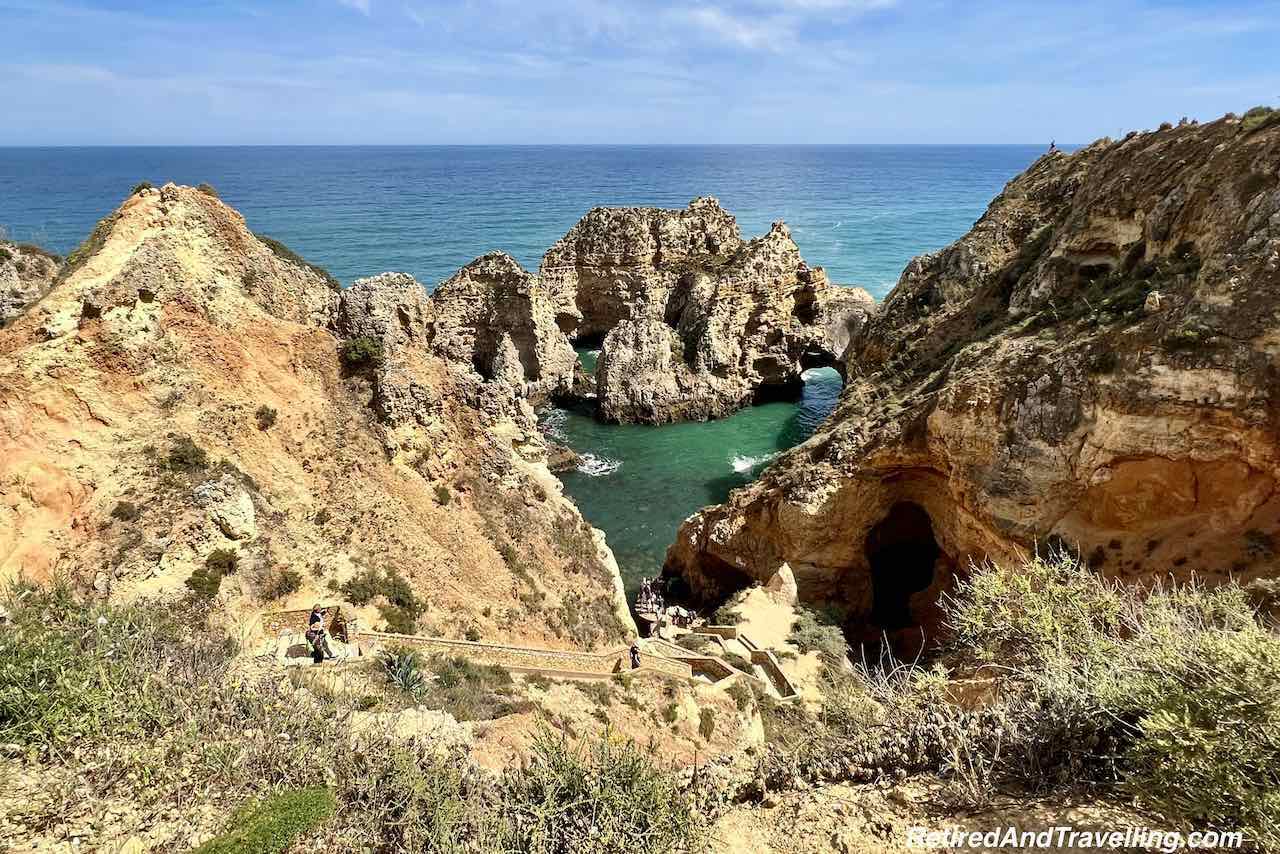 Lagos Pointa da Piedade  - Exploring The Algarve Coast In Portugal For Two Weeks