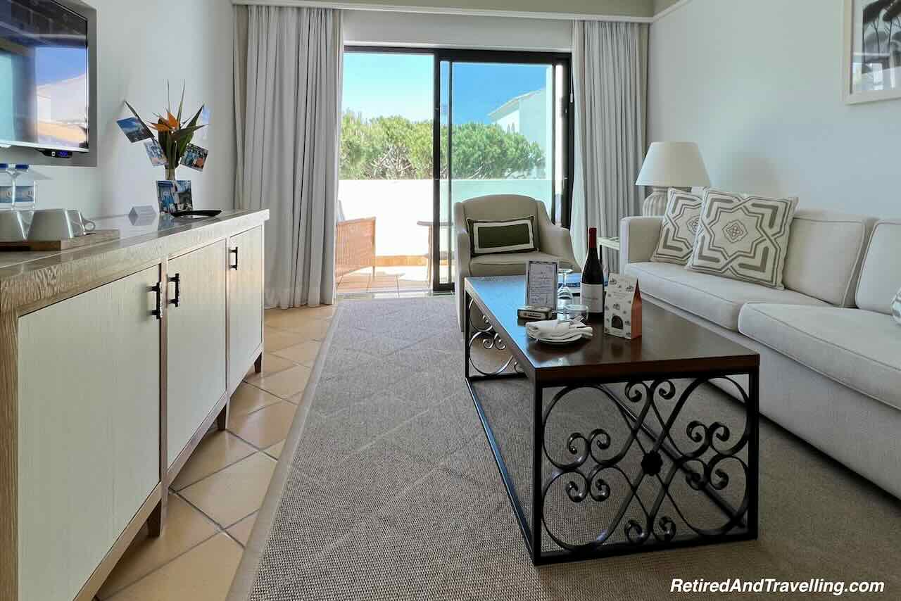 Pine Cliffs Resort Suite Living Room  - Exploring The Algarve Coast In Portugal For Two Weeks
