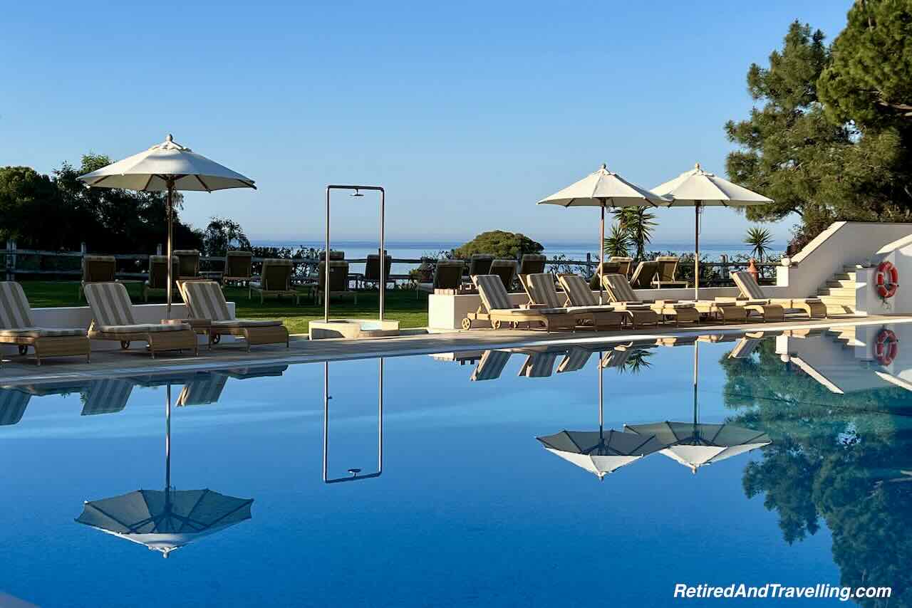 Pine Cliffs Resort Pool  - Exploring The Algarve Coast In Portugal For Two Weeks