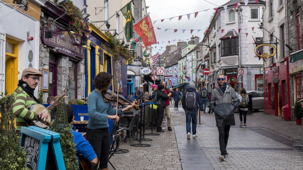 Musicians in Galway