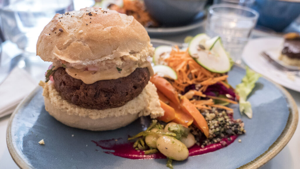 The Lighthouse Cafe, Galway - Veggie Burger