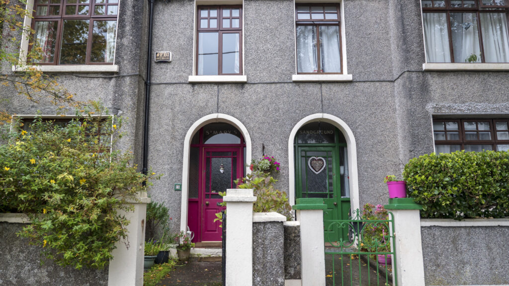 Homes in Galway with Colorful Painted Doors
