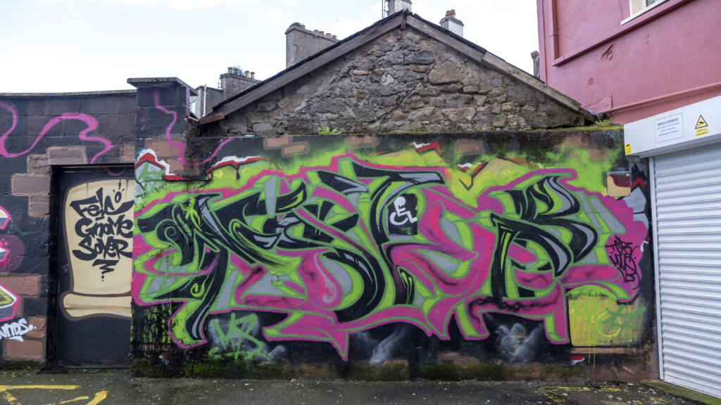 Street art in Galway