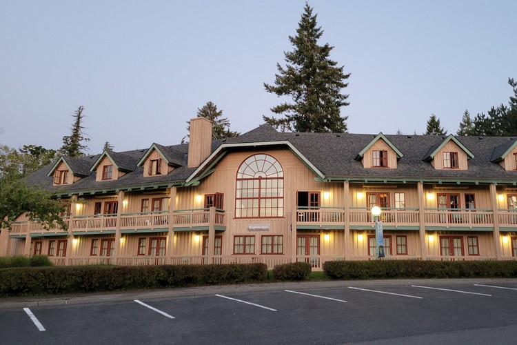 building at Painter's Lodge, Trademark Collection by Wyndham, Campbell River fishing lodge