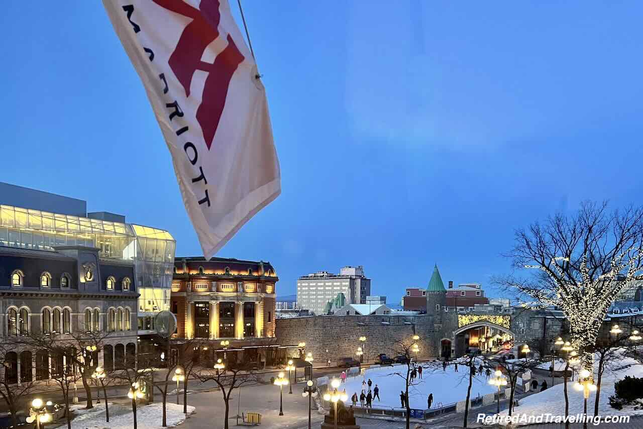 Marriott Quebec City Room View - Enjoying Quebec City In The Winter