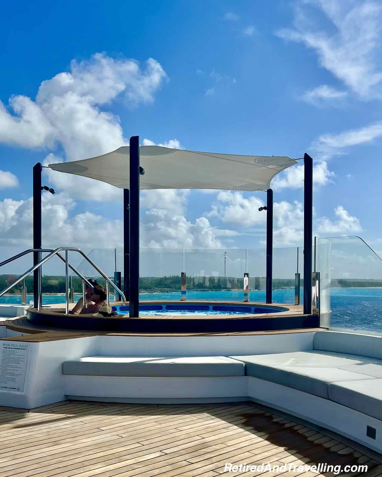 Hot Tub - First Ritz-Carlton Yacht Experience on Evrima 