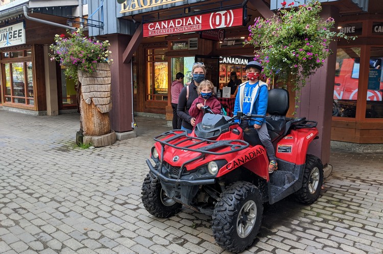 Jeep tour with Canadian Wilderness Adventures Whistler Village ATV