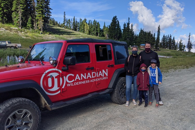 Blackcomb Glacier Safari with Canadian Wilderness Adventures in Whistler Canada