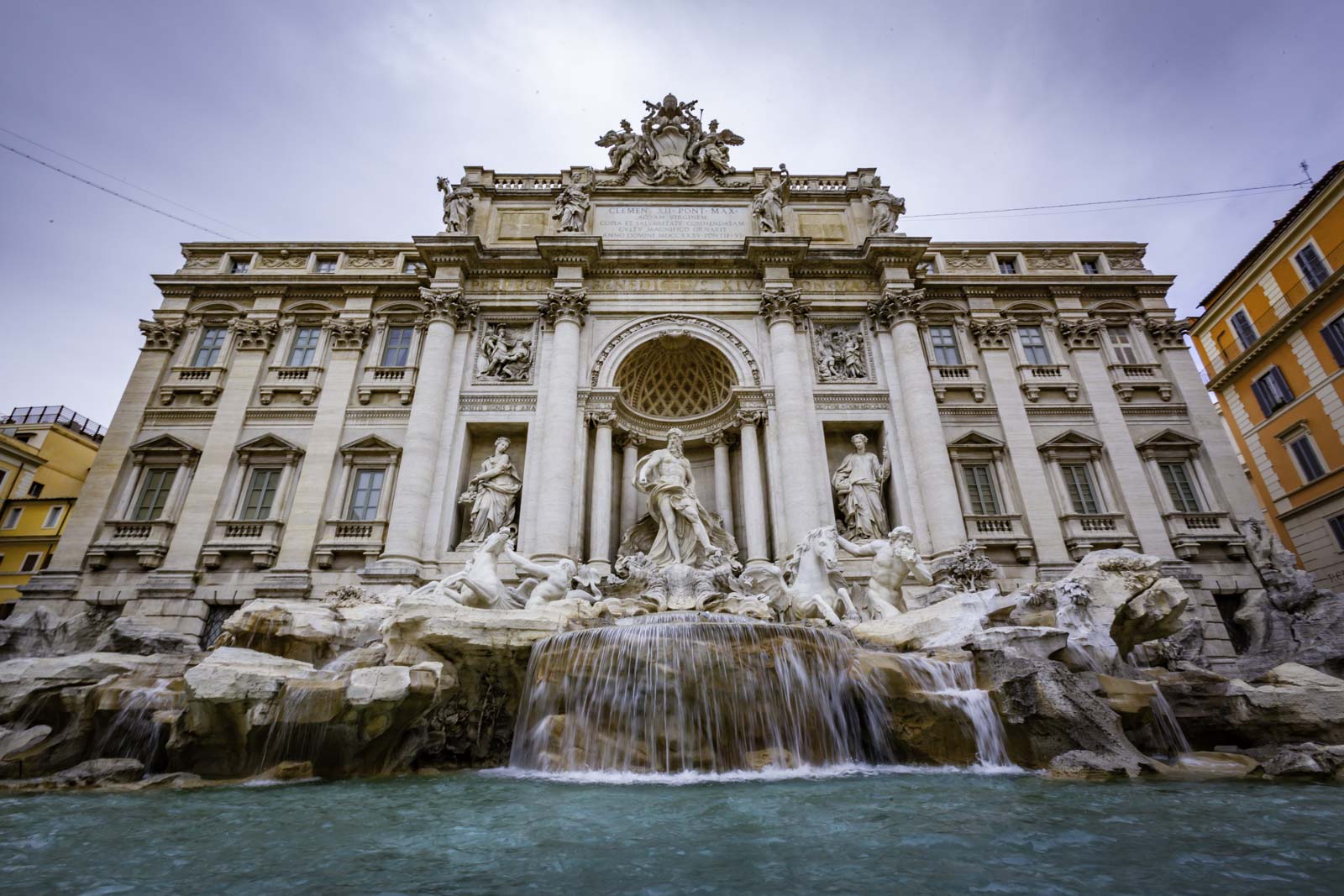 Trevi Fountain in Centro-Storico neighbourhood Rome