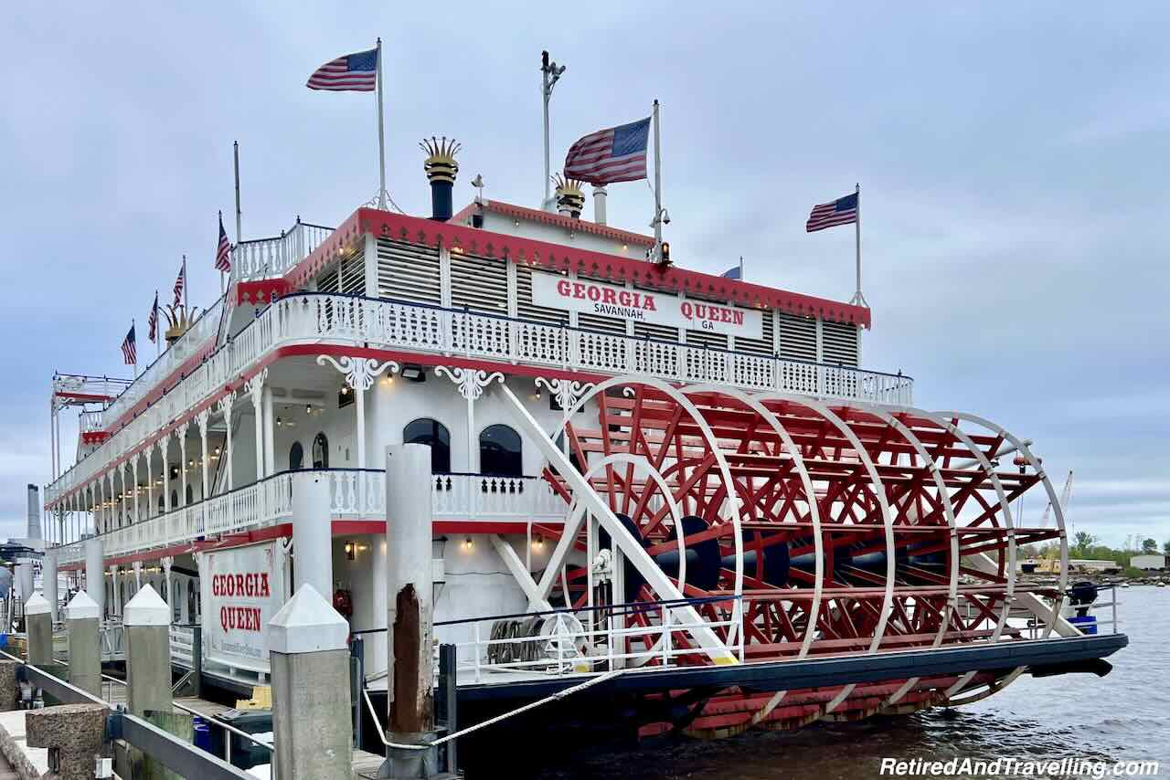 Riverboat Georgia Queen - Exploring The Sights In Savannah Georgia