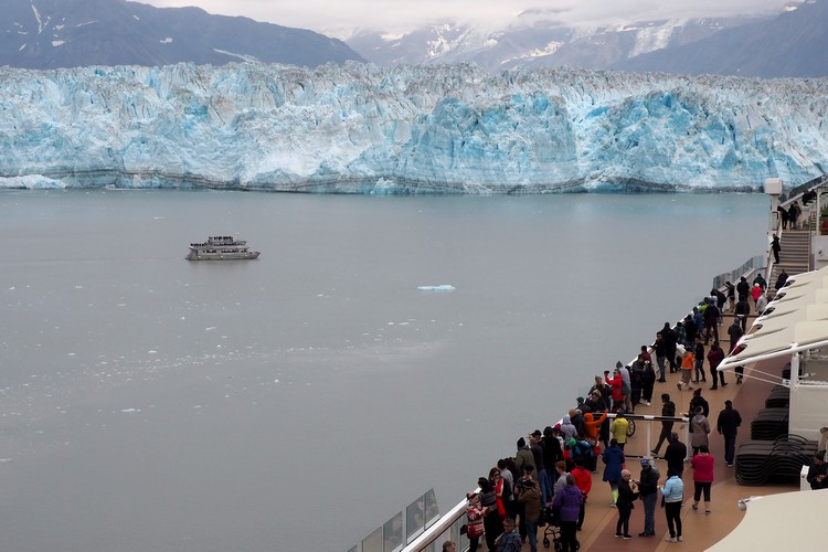 Hubbard Glacier in Alaska on Celebrity Eclipse Alaska Cruise