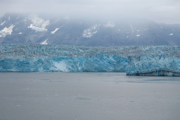 blue glacier in Alaska