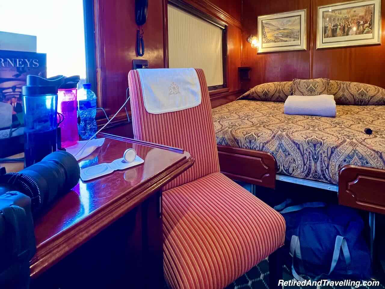 Cabin Bedroom - Rovos Rail Train From Pretoria To Victoria Falls