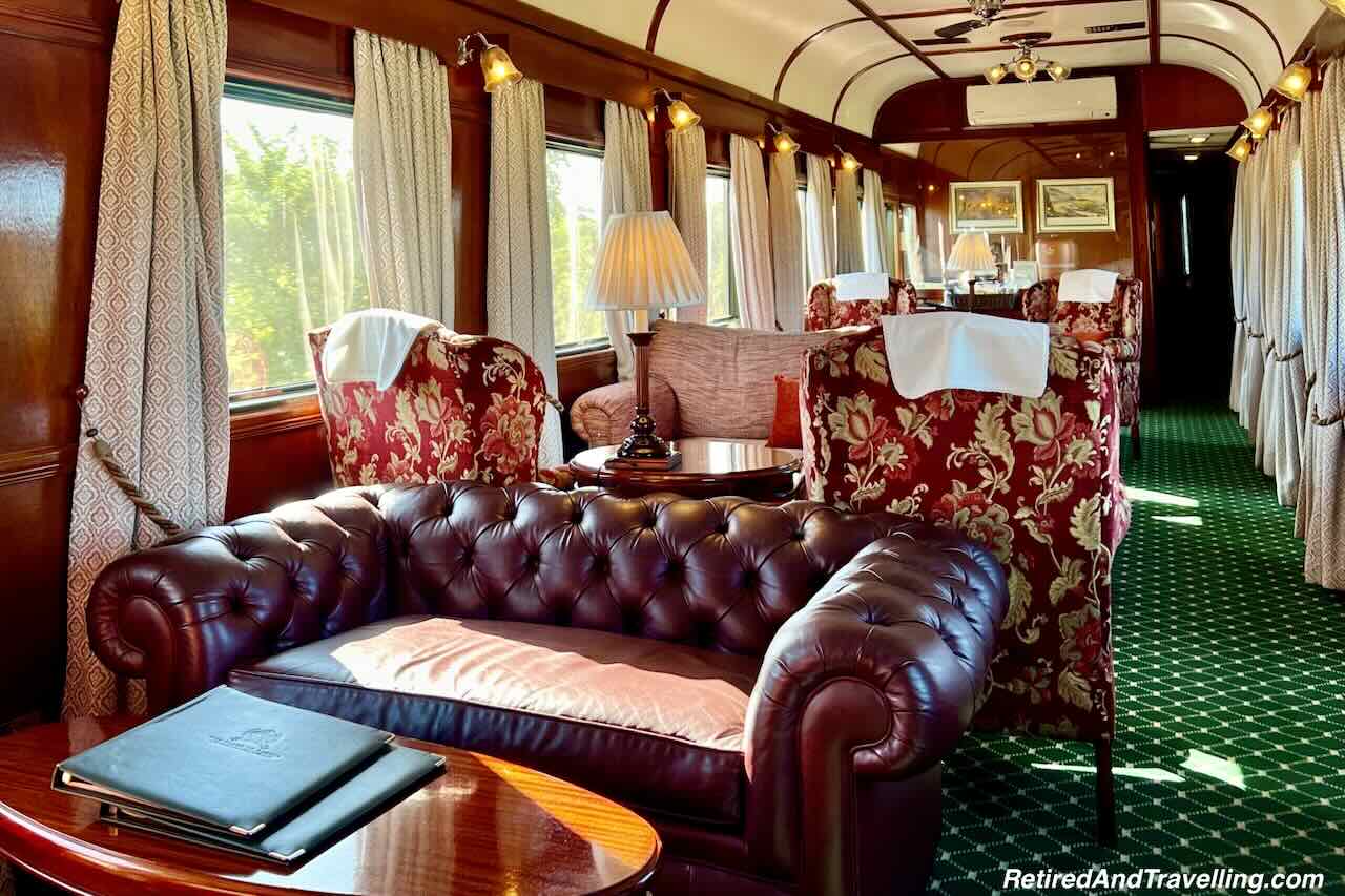 Lounge Car - Rovos Rail Train From Pretoria To Victoria Falls