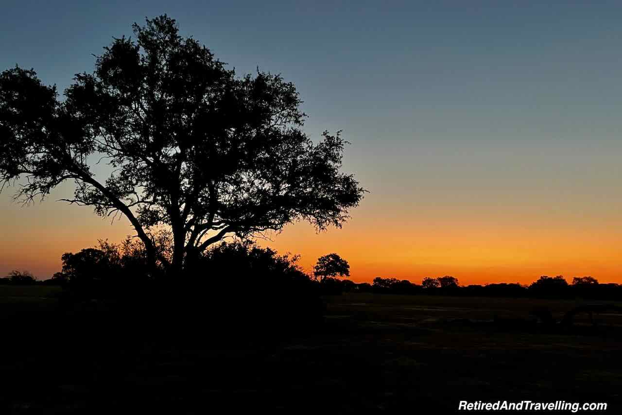 Sundowner Sunset - Rovos Rail Train From Pretoria To Victoria Falls