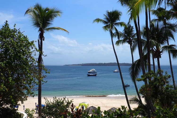 Views of Playa Cacique on Contadora Island, Pearl Islands Panama