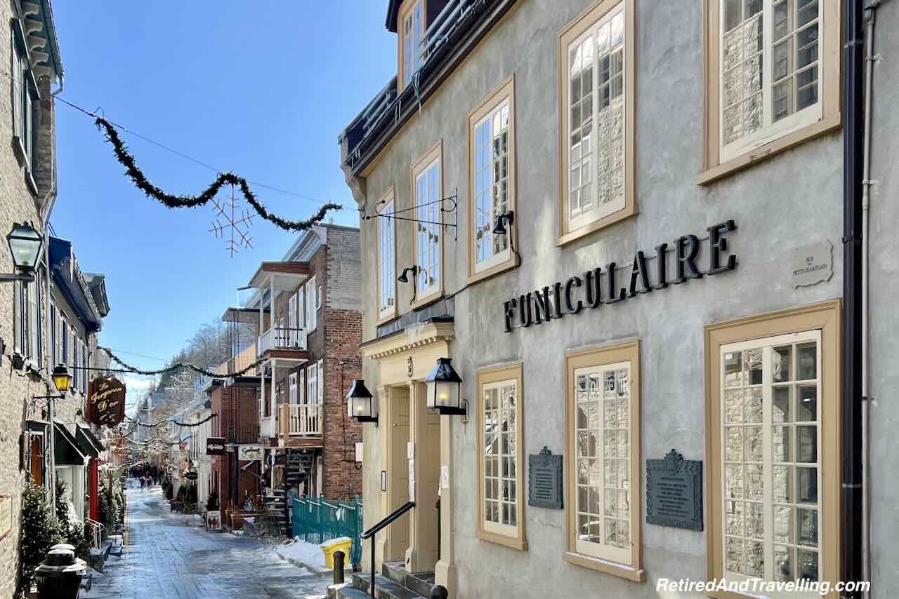 Petit Champlain Funicular - Wandering In Old Quebec City