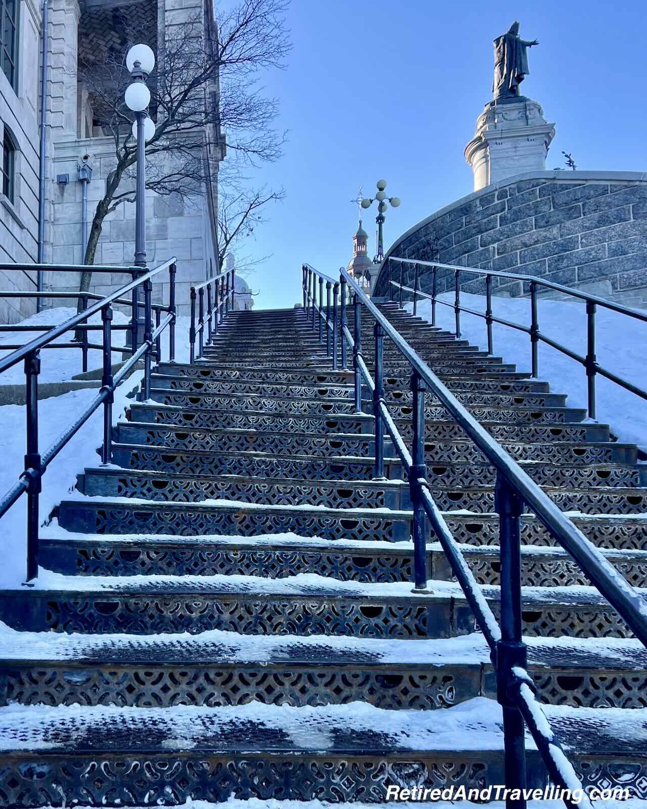 Stairs Out Of Petit Champlain
