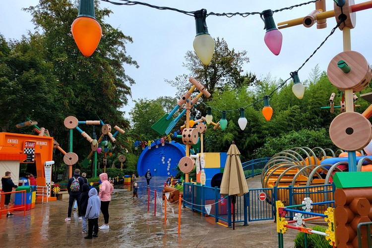 Toy Story Playland at Walt Disney Studios Park at Disneyland Paris, France Europe Disney