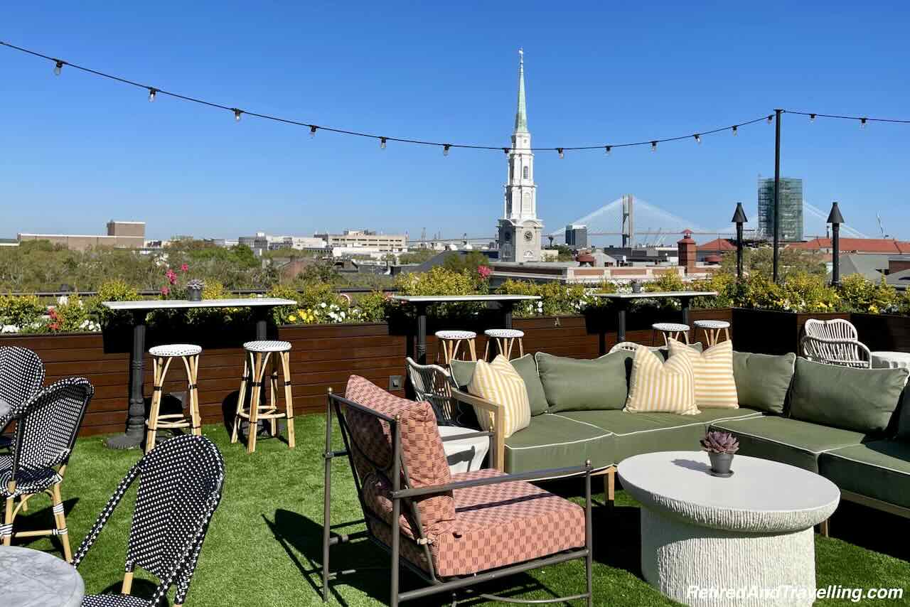 Perry Lane Hotel Rooftop View