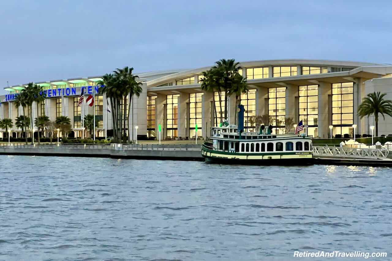 Convention Centre and Ferry Boats - Luxury Stay In Savannah Georgia