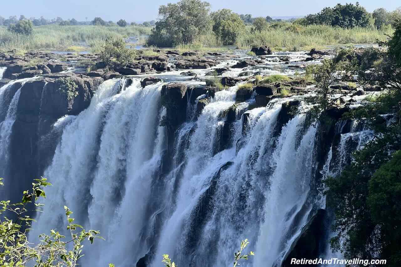 Views Along Path - Victoria Falls From Different Perspectives in Zambia - Mosi-Oa-Tunya