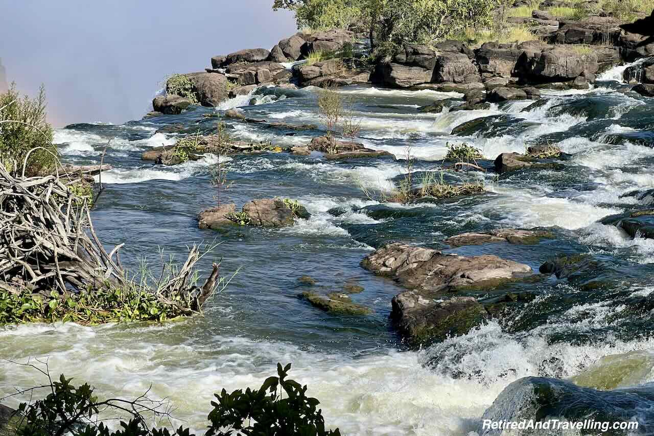 Upriver View - Victoria Falls From Different Perspectives in Zambia - Mosi-Oa-Tunya