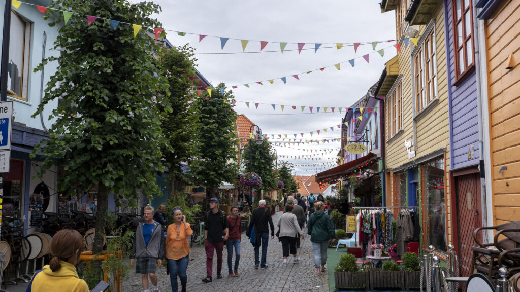 Øvre Holmegate (Fargegaten, the Color Street)