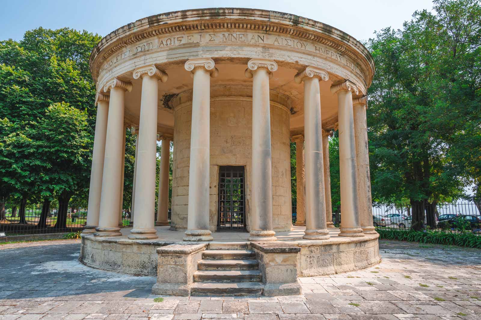 Maitland Monument in Corfu Town