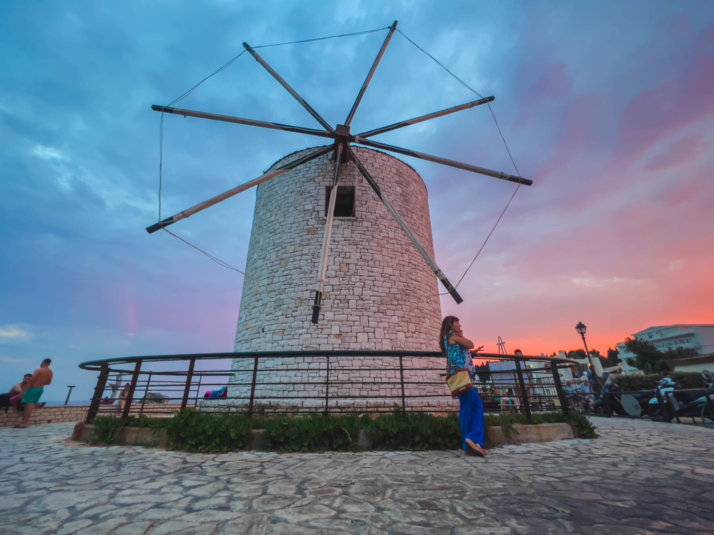 windmill lighthouse corfu