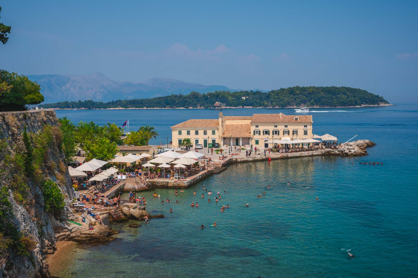 faliraki beach corfu