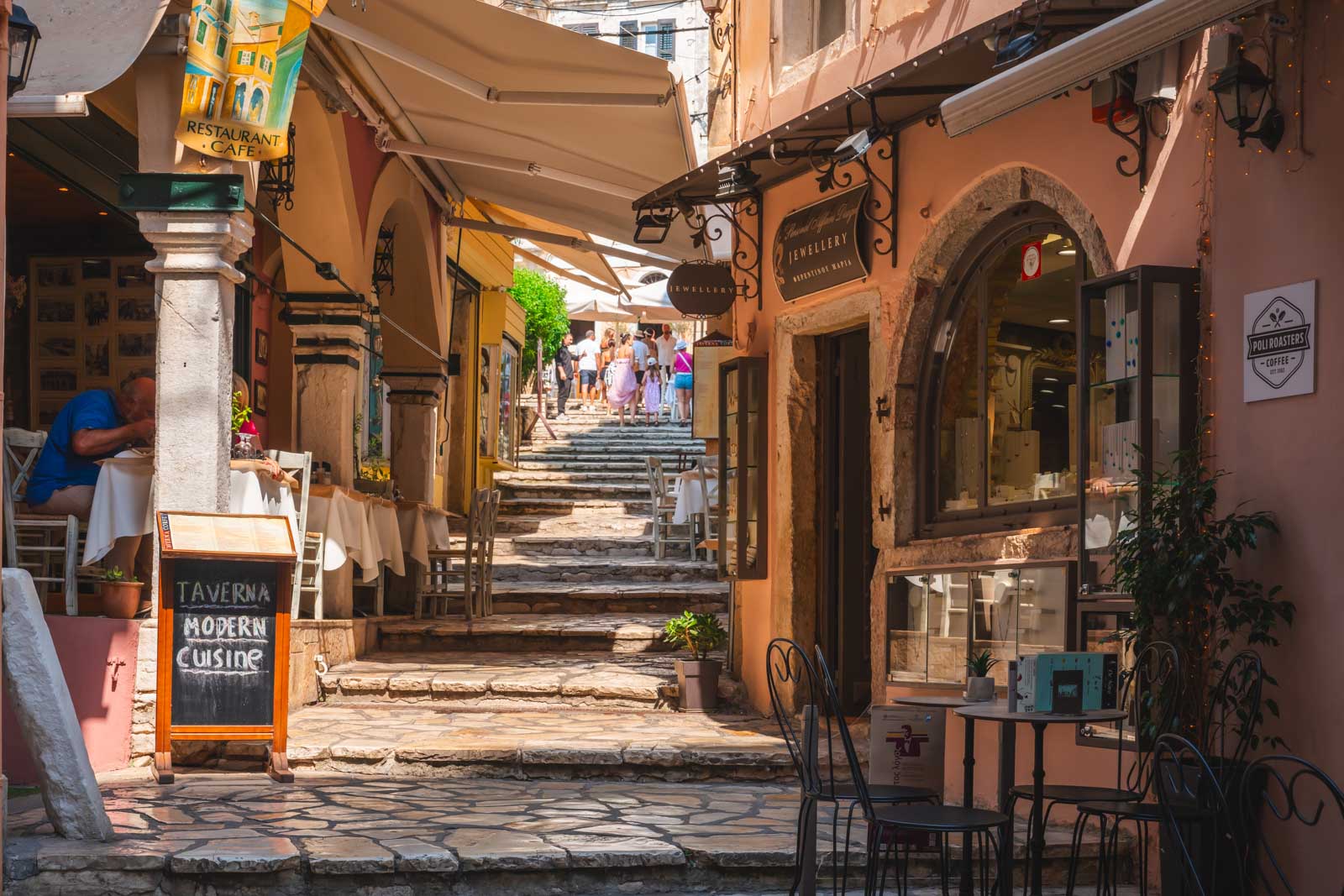 Shopping in Corfu Town