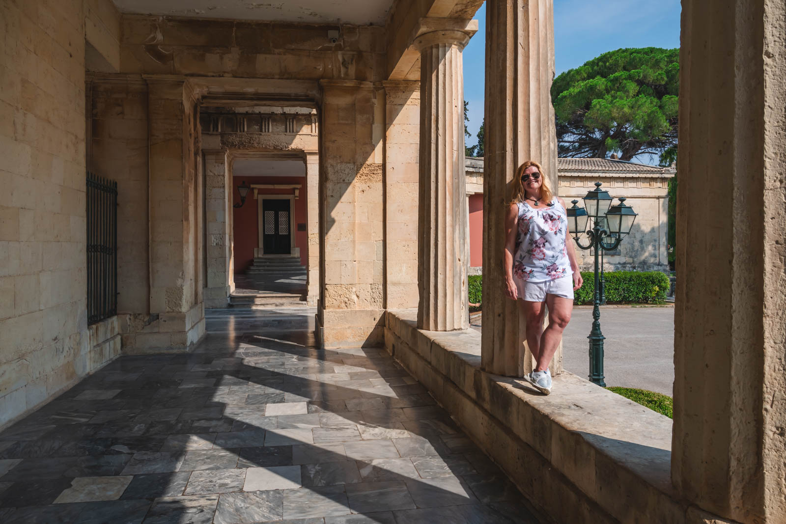 Island of Corfu in Greece