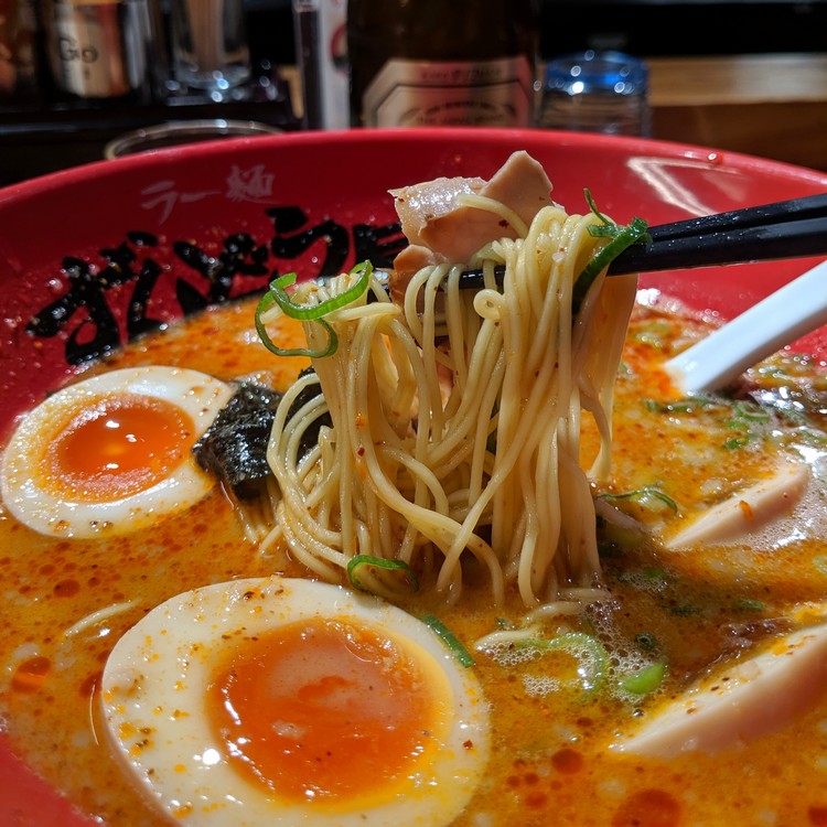 ramen noodle soup, food in Japan for tourists