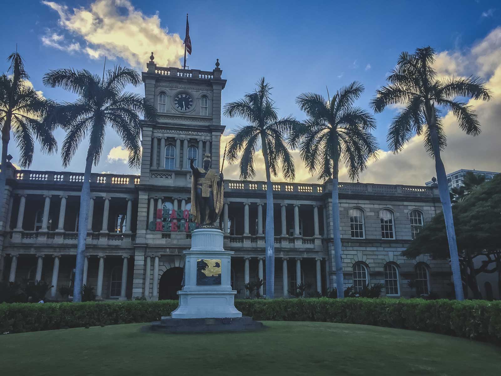 Hawaii's Royal Palace in Oahu