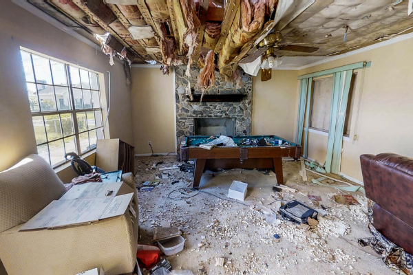 Damaged property contents require home insurance